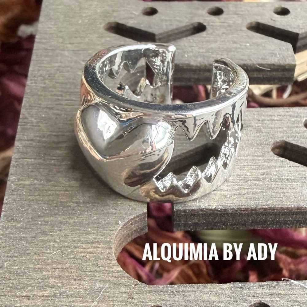 Alquimia Silver Heart Ring
